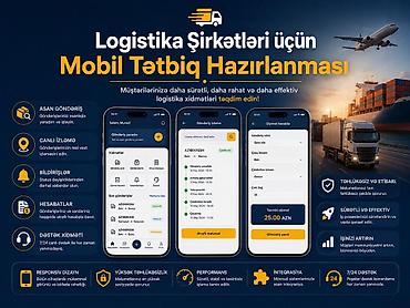 Такси, логистика, доставка: Logistika şirkətləri üçün mobil proqram hazırlanması Logistika — 1