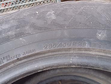 r20 prado: Срочно продаю 285/50/20Комплект зимних шипованных шин Yokohama. В — 5