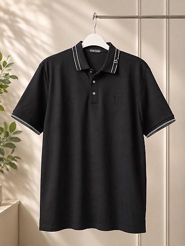 marc burton perfume: Polo köynək, Tom Ford, 3XL, rəng - Qara — 1