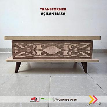 Masalar: Jurnal masası, Yeni, Transformer, Laminat, Dördbucaq masa — 5