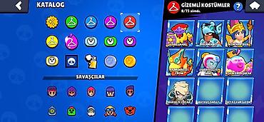 Video oyunlar və konsollar: Brawl Stars hesabı – zəngin kostyum kataloqu ilə Xüsusiyyətlər: - — 4