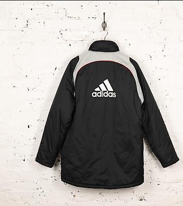 для парка: Мужская куртка, L, Adidas, Б/у, цвет - Черный, Самовывоз — 2