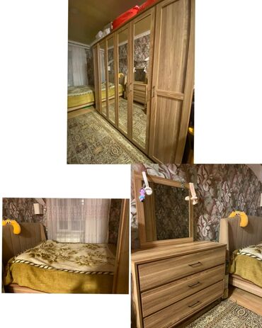 Modullu arabalar: 2 təknəfərlik çarpayı, Dolab, Termo, 2 tumba, İşlənmiş