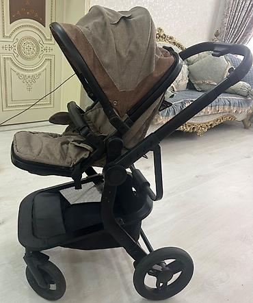 Uşaq dünyası: Çıxarıla bilən beşikli araba, Burbay, İşlənmiş, Yaş: 12-18 ay, Ünvandan götürmə — 3