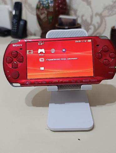 nintendo switch 3 lite: Sony PSP (PlayStation Portable) – qırmızı rəng 3004 heç bir problemi — 1