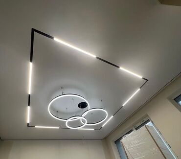 Натяжной потолок: Натяжной потолок Глянцевое, Матовое, 3D потолки Гарантия, Бесплатная консультация, Бесплатный замер — 12