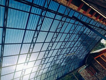 Навесы: Навес, Арочный, Металл, Поликарбонат — 8