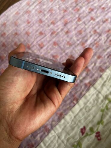 Apple iPhone: IPhone 14, Б/у, 128 ГБ, Голубой, Чехол, Коробка, 99 %