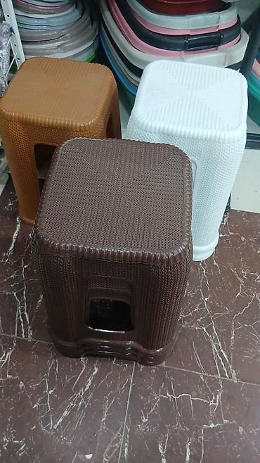 taburetkalar: Plastik taburet və pillə-oturacaqlar - Material: Yüksək keyfiyyətli — 6