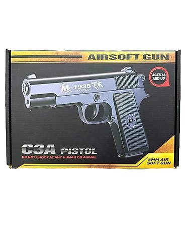 pistol: 🔥 Игрушечный пистолет M-1935 (Airsoft Gun) с пластиковыми пульками 🔥 — 8