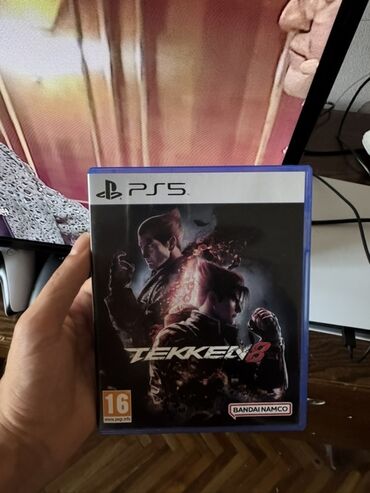 Oyun diskləri və kartricləri: PS5 Tekken 8 Disk sıfır veziyetindedir sadece disk tutan plastiqi