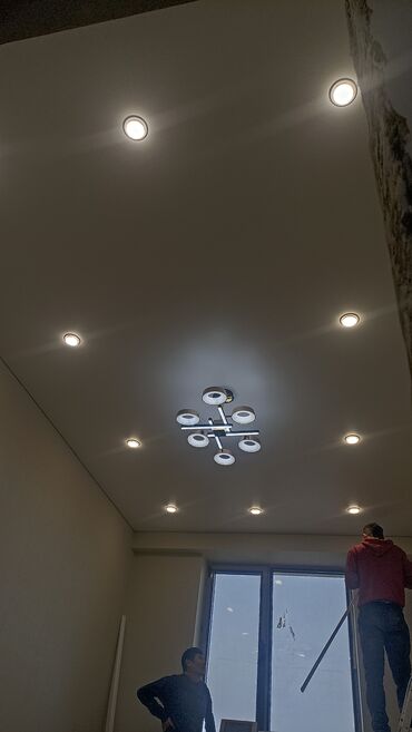 Натяжной потолок: Натяжной потолок Матовое, 3D потолки, Глянцевое Бесплатный замер, Гарантия, Монтаж — 3