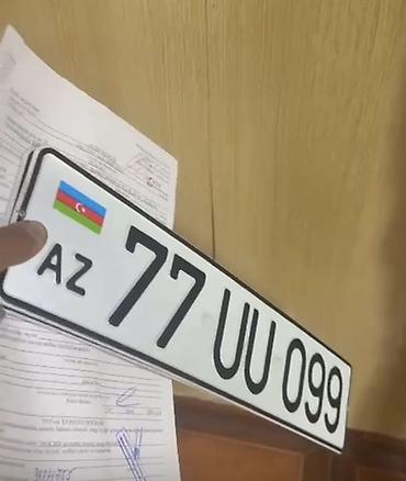 nomre axtarisi masin: Avtonömrə: 77 UU 099 — 1