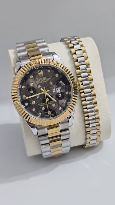 Qol saatları: Yeni, Qol saatı, Rolex, rəng - Qızılı -da lalafo.az — 9 Qol saatları: Yeni, Qol saatı, Rolex, rəng - Qızılı — 9