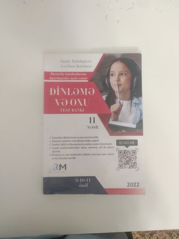 банк тестов по математике 2 часть: Məhsul: “Dinləmə və Oxu – Test Bankı” (II nəşr) Müəlliflər: Samir