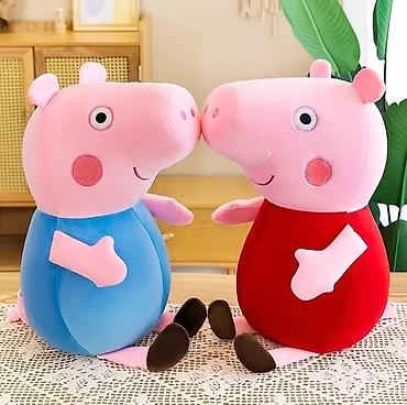 кошка батон игрушка: #черепаха #пеппа #джордж черепаха 50см 850 сом пеппа и джордж 40см 400 — 1