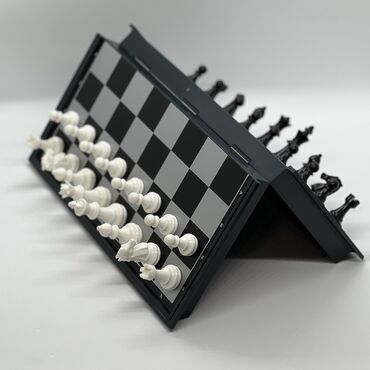 Шахматы: Шахматы магнитные. Магнитный классический шахматный набор среднего — 9