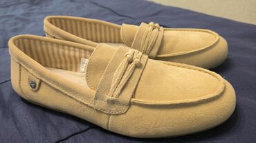 зимние обувь мужская: Очень удобная обувь из натуральной замши цвет:светло бежевый