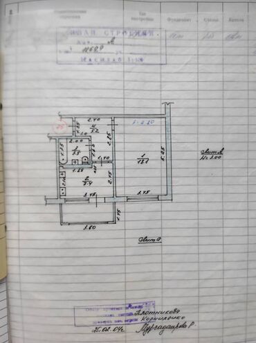 сдаю квартиру аламедин: 1 комната, 34 м², 106 серия, 6 этаж, Косметический ремонт