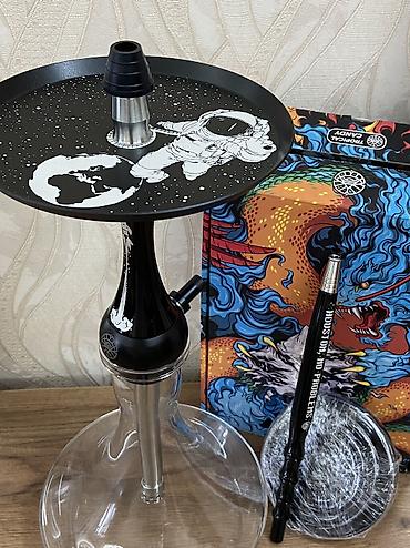 caşka qelyan: Nargilə dəsti – Original Alpha X Hookah tematik dizayn Paslanmaz — 2