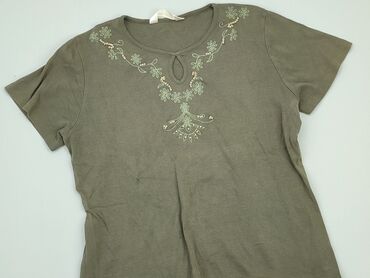 t shirty damskie khaki: T-shirt, M (EU 38), condition - Good