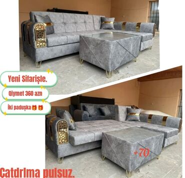 Divanlar: Künc divan, Yeni, Açılan, Bazalı, Parça, Şəhərdaxili pulsuz çatdırılma — 27