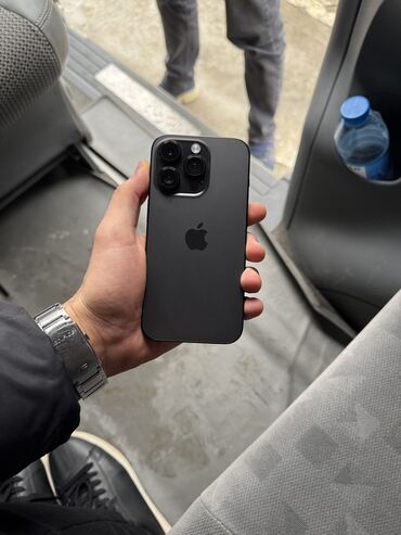 Apple iPhone: IPhone 14 Pro, 256 GB, Black Titanium, Face ID