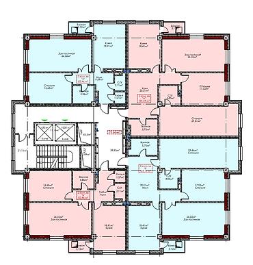 Продажа квартир: 3 комнаты, 126 м², Южная Магистраль Элитка, 16 этаж, ПСО (под самоотделку) — 4