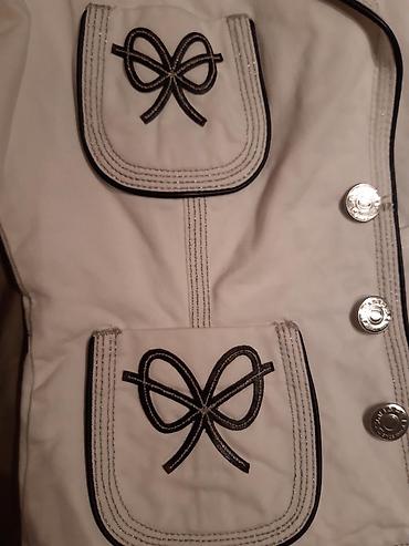 japanski biseri: Original kratka Dsquared2 jakna od kepera sa koznim detaljima — 3