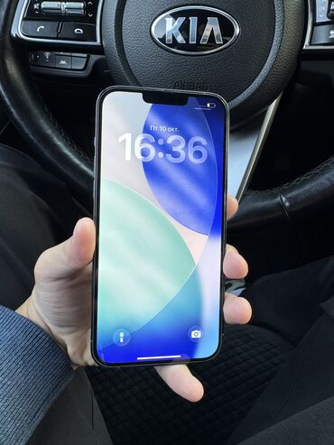 новый айфон 13 про макс: IPhone 13 Pro Max, Б/у, 128 ГБ, Sierra Blue, Чехол, 82 %