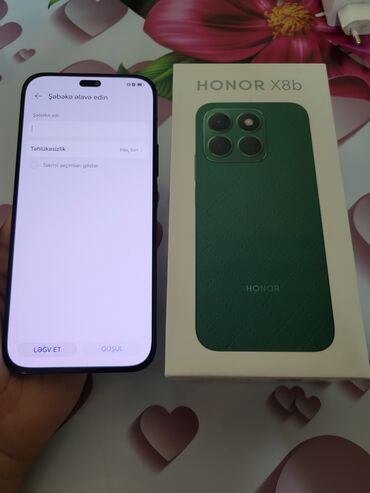 Saab: Honor X8b, 128 GB, rəng - Yaşıl