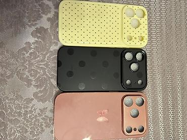 silk filament: IPhone 17 Pro üçün silikon qoruyucu örtüklər – 3 ədəd dəst. Hər biri 8 — 1