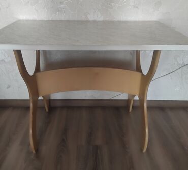 стол длинный: Кухонный Стол, цвет - Белый