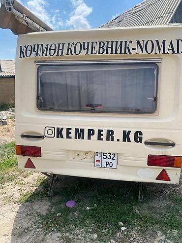 авто домик: Кемпинговый прицеп-дом. Можно в аренду 3500 сом в день цена 900000 сом — 3