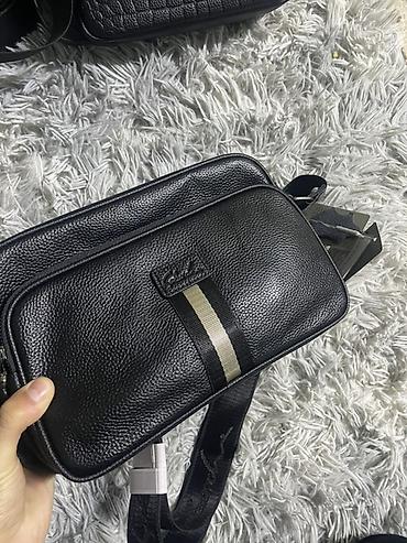 Барсетки: Барсетка, Материал: Экокожа, Регулируемый ремень, Новый — 8