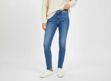 jeansy push up z wysokim stanem: Jack & Jones, Джинси жіночі, розмір S