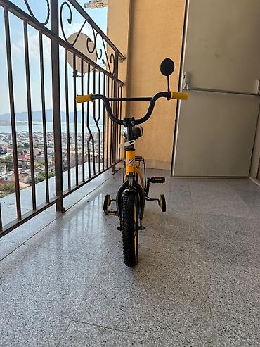 Velosipedlər: İşlənmiş Üç təkərli Uşaq velosipedi Kross, 12", sürətlərin sayı: 16, Ödənişli çatdırılma — 3