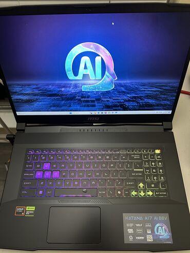 мак бук 2015: Ноутбук, MSI, 32 ГБ ОЭТ, AMD Ryzen 9, 17.3 ", Колдонулган, Жумуш, окуу үчүн, эс тутум SSD