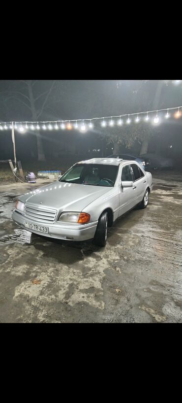 Mercedes-Benz: Mercedes-Benz C-Class (W202), gümüş rəng. - Kuzov: sedan, 4 qapı - — 9