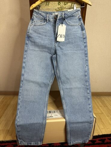 спортивное оборудование: Жынсылар, Мом, Zara, Бели өйдө, S