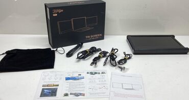 manitor 27: Team Gee P2 Monitor tri screen. Elave qurasdirilan manitor, 12'