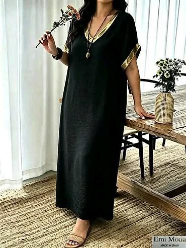 maximon pantalone: Ženska haljina – italijanski dizajn Emi Moda - Model 1: Duga maxi — 1