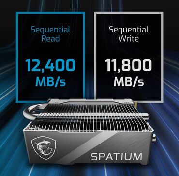 SSD diskləri: SSD disk MSI, 2 TB, M.2, Yeni — 2