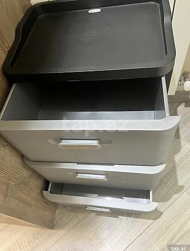 plastik kamod: Plastik 3 çekmecəli komod - Material: möhkəm plastik (korpus və — 3