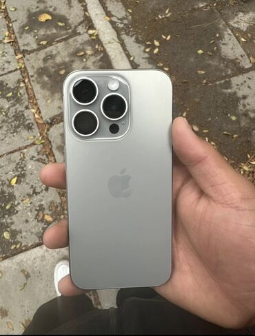 купить поко х6 про в бишкеке: IPhone 15 Pro, Б/у, 128 ГБ, Черный, Защитное стекло, Чехол, 85 %