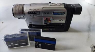ip камеры 1280x800 с картой памяти: Видеокамера Panasonic NV-RZ10, made in Japan, VHS-C, с аккумулятором и