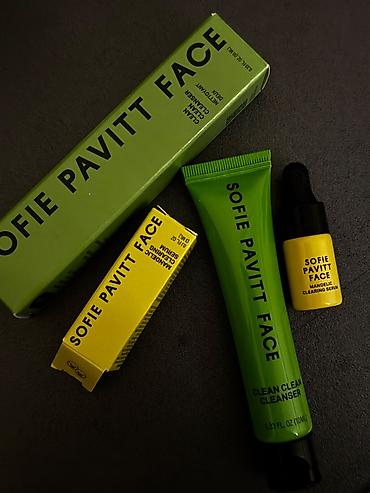 Sofie Pavitt Face dəriyə qulluq dəsti Məhsullar: - Clean Clean