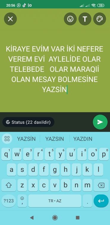 bine atciliq kiraye evler 2023: Долгосрочная аренда домов