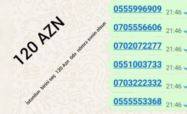 ayfon gence kiredit: Номер: ( 055 ) ( 5996909 )