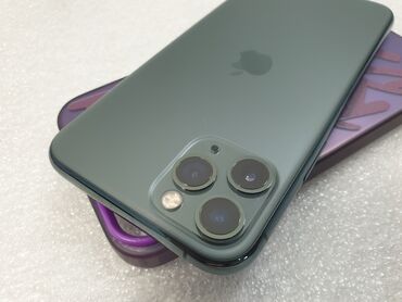 бишкек айфон 11 цена: IPhone 11 Pro, Б/у, 64 ГБ, Space Gray, Защитное стекло, Чехол, 73 %